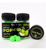 Amino POP-UPs one-flavor ACID PEAR (КИСЛА ГРУША) Ø12 мм
